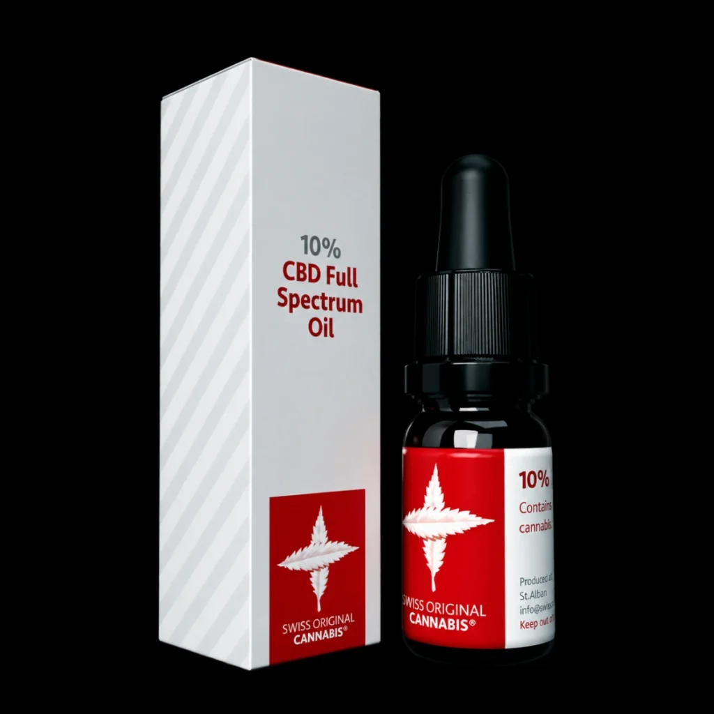 CBD Olie – 10% Fuld Spektrum