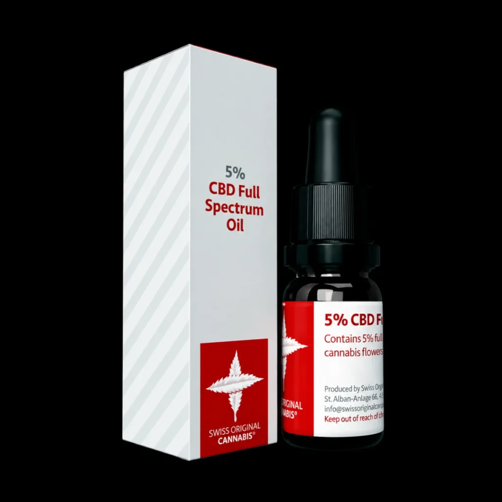 CBD Olie – 5% Fuld Spektrum