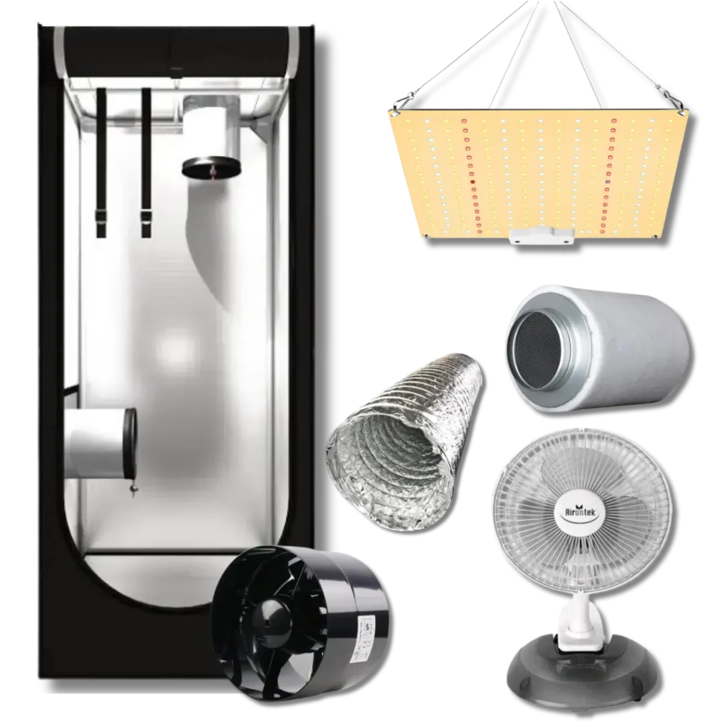 Komplet grokit – 50w ledlampe