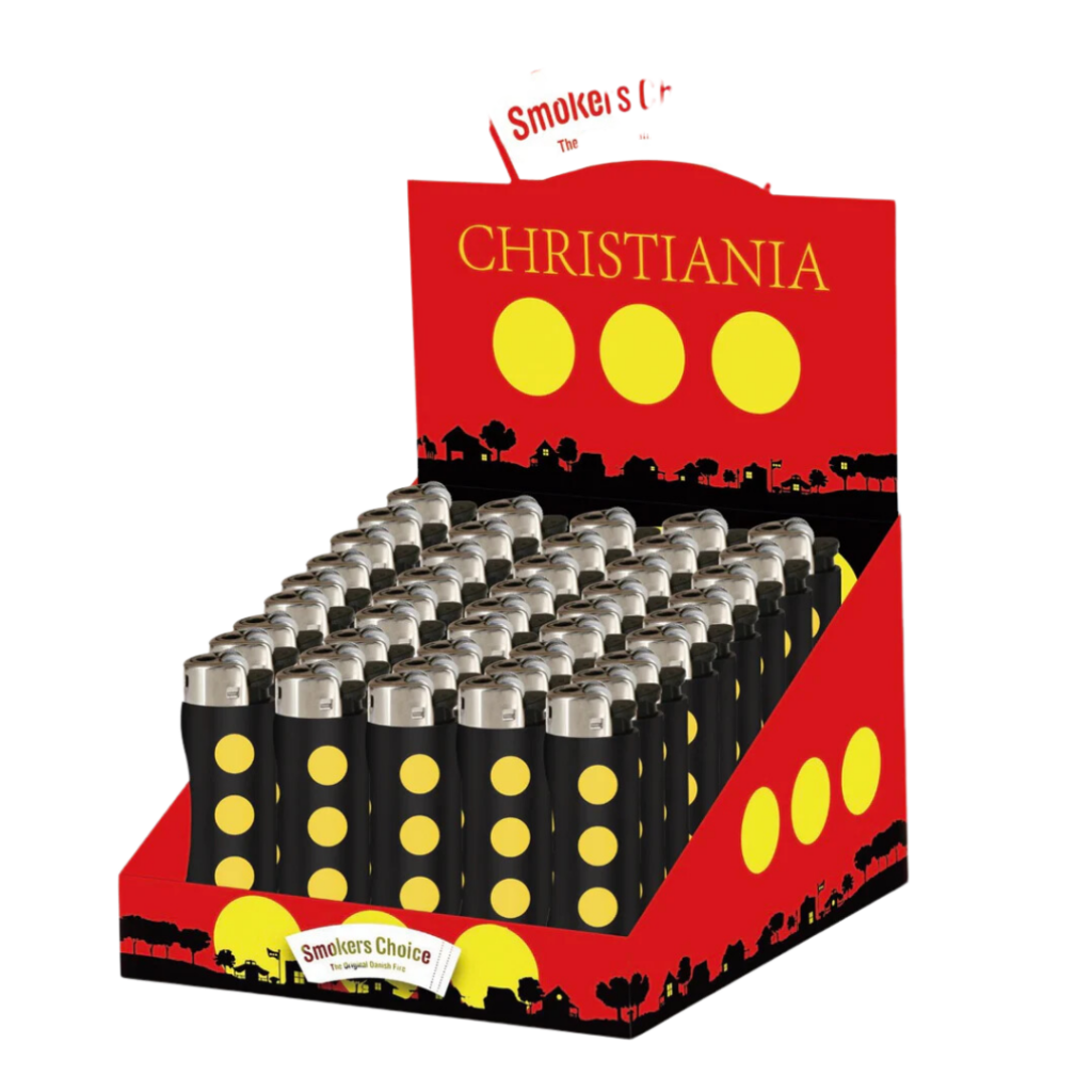 Christiania Lighter Black - Smokers Choice