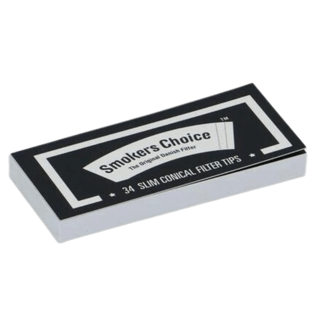 Filter Tips Slim Conical Black - Smokers Choice