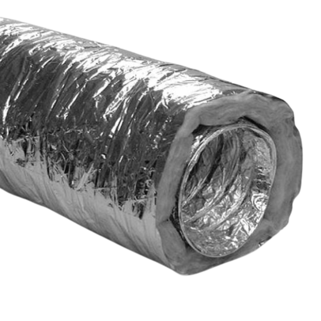 Lydløs alu flex rør - 10 meter - Superseeds.dk
