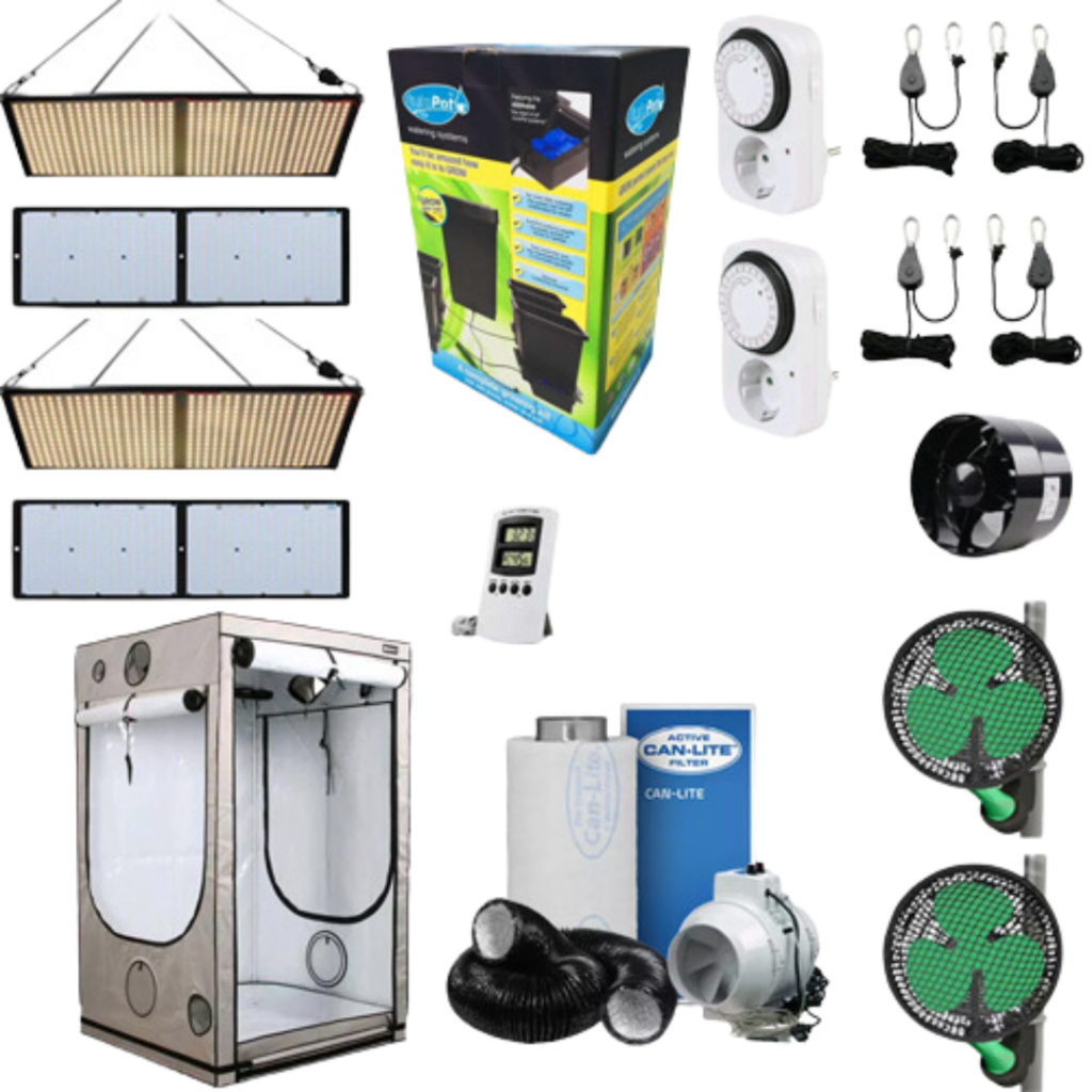PRO telt kit 440w Qboard - Inkl Autopot vandningssystem