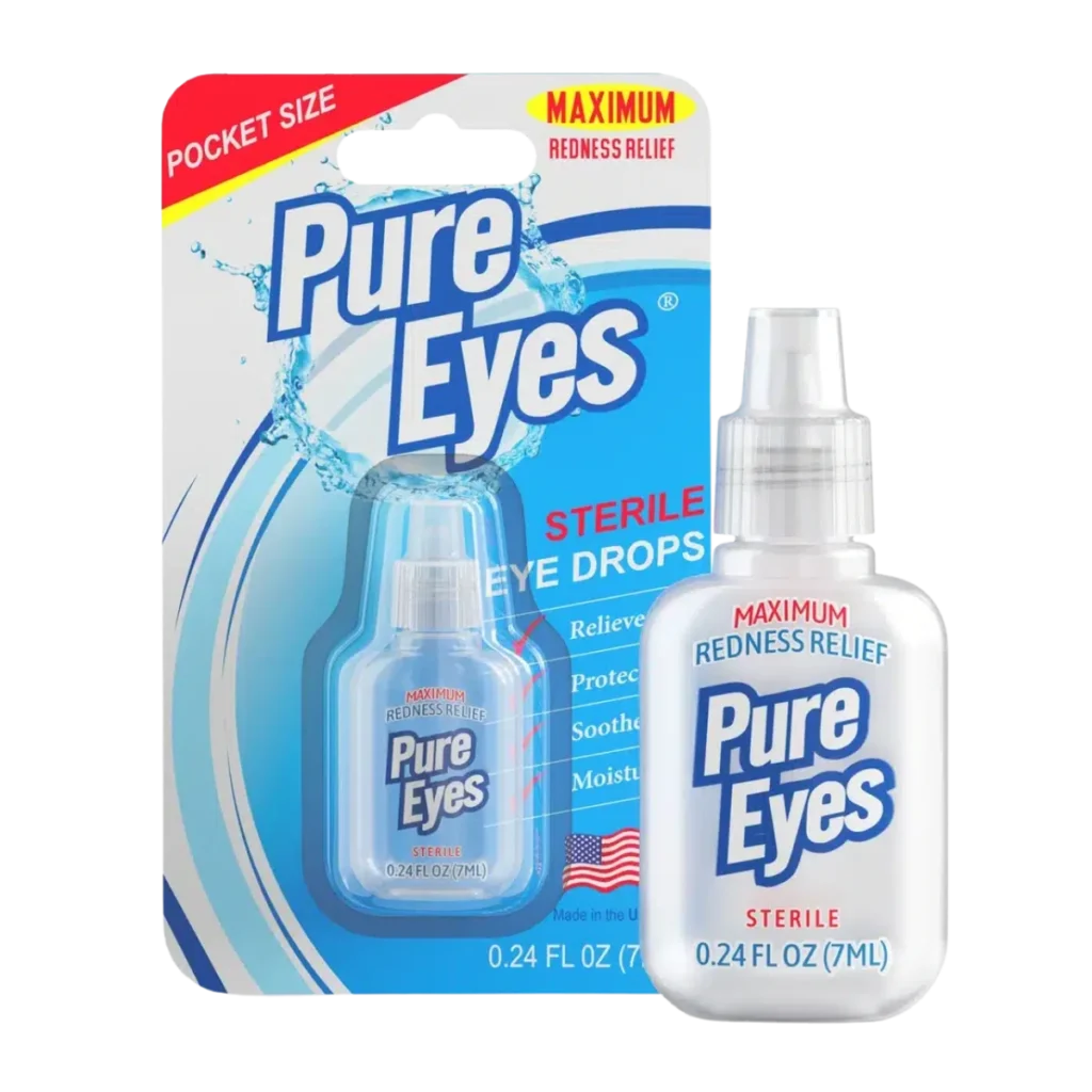 Clear Eyes Øyedråper - 6ml - ( Pure eyes )