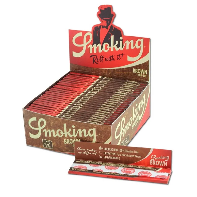 Smoking - Brown King Size Paper