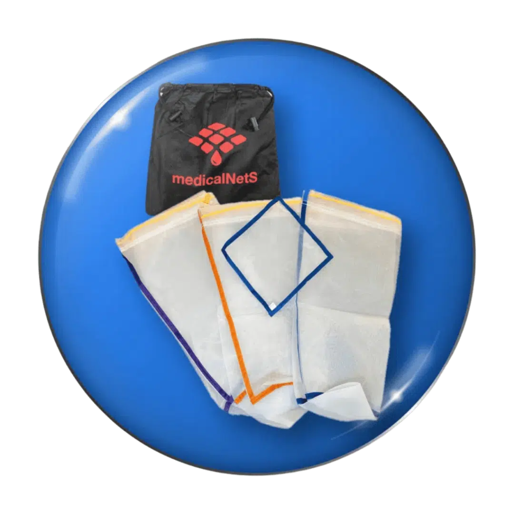 MedicalNets Vaskeposer 3 stk + Blotting screen 20L