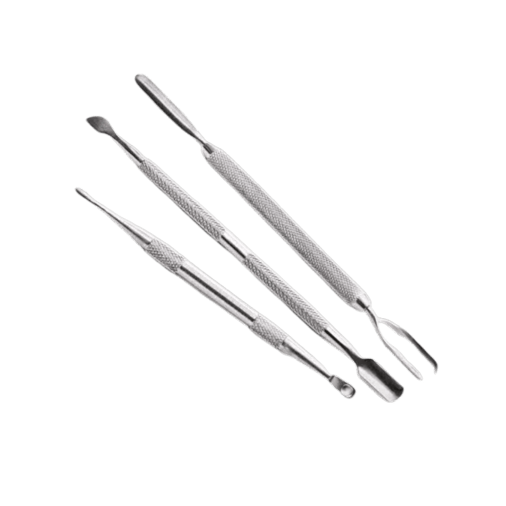 Qnubu Dab Sæt – 3stk i rustfrit stål