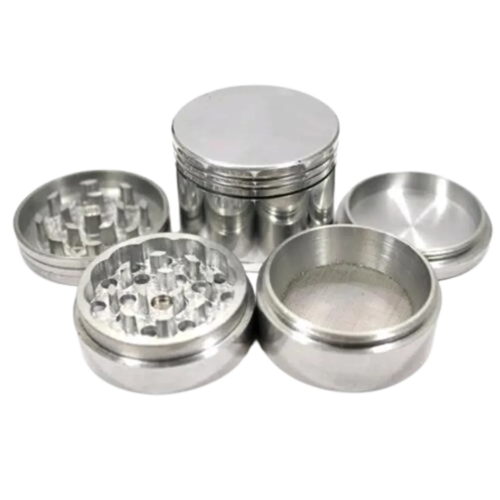Grinder 4-delt  - 50mm Aluminium