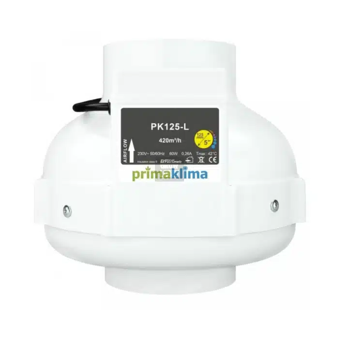 Prima Klima Ø125mm - 400m3/h