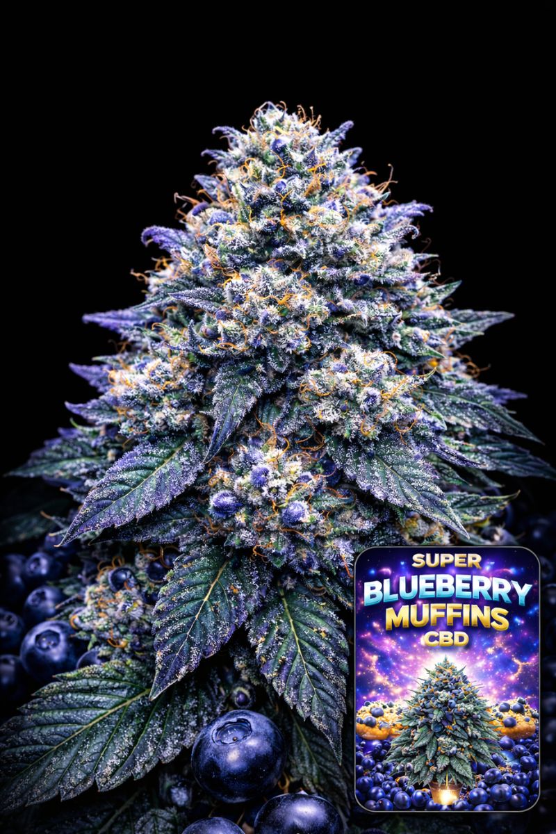 Super Blueberry Muffins CBD – CBD Feminized Cannabis Seeds – Super Seeds