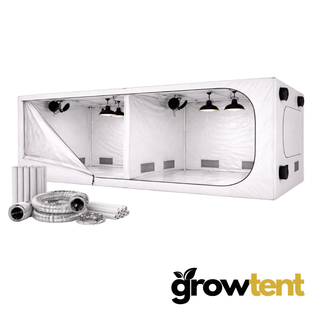 Grow Tent 300x150x200 cm, 600D White, 19 mm stænger