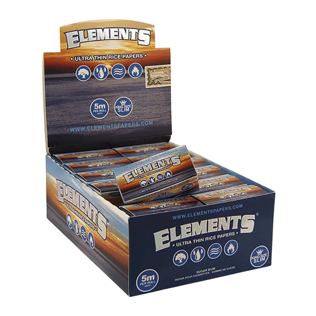 ultra tynde Elements Meter Papir 5mtr  – Elements