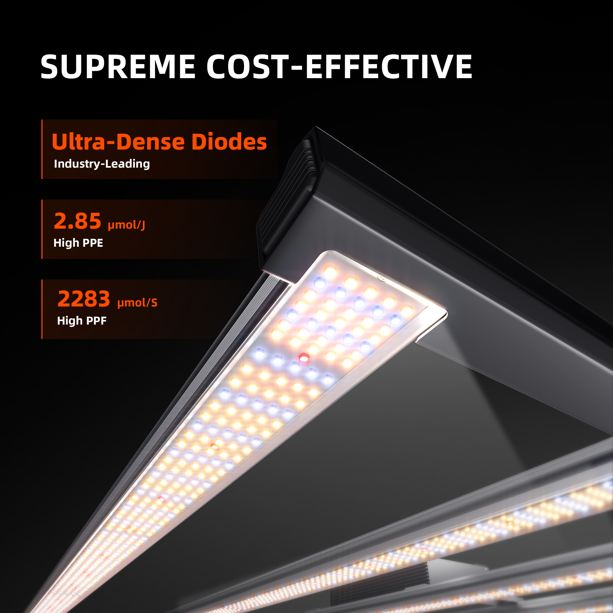 2024-Newest-Version-Spider-Farmer-Dimmable-Foldable-Full-Spectrum-800W-Led-Grow-Light-G-Series-G8600-Dense-Diodes