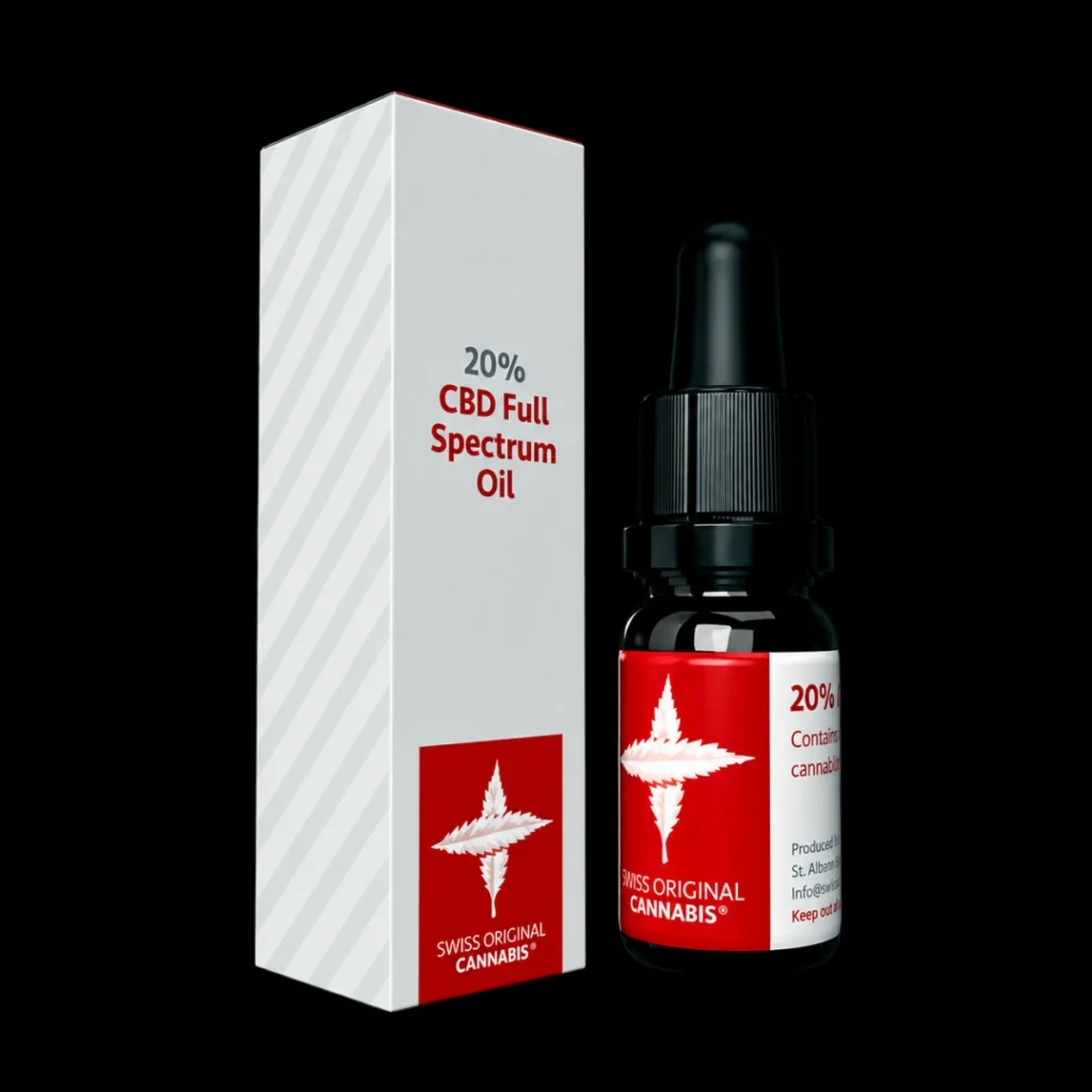 Fuld Spektrum CBD Olie – 20%