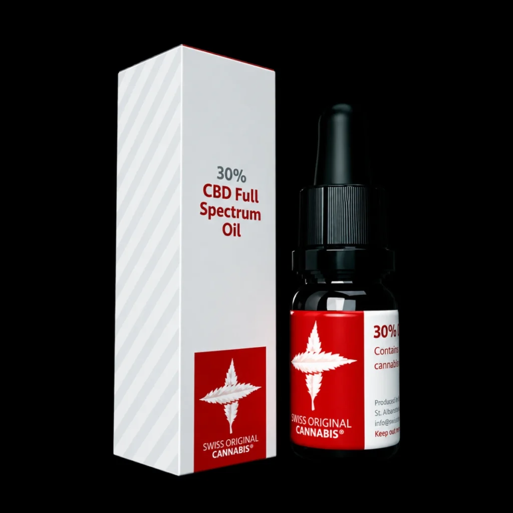 Fuld Spektrum CBD Olie – 30%