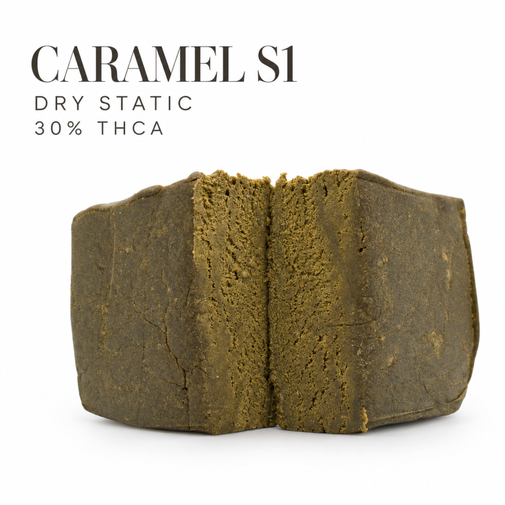 Caramel S1 – Dry Static Hash | 30 % THCA