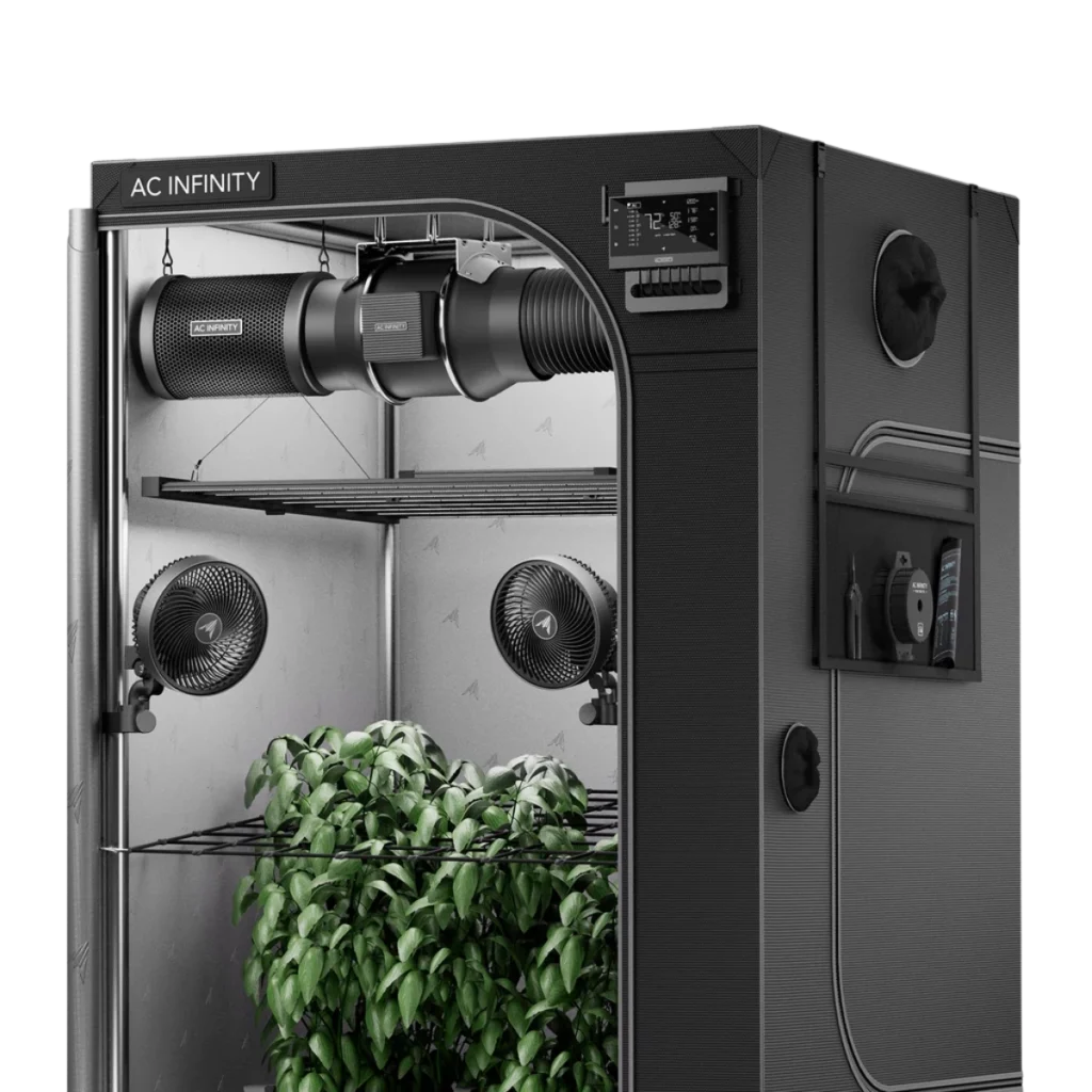 AC Infinity AI+ Grow Tent Kit PRO 120 × 120 × 200 cm – 500 W